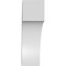 Ekena Millwork 5 1/2-in. W x 14-in. D x 18-in. H Westlake Architectural Grade PVC Knee Brace BRCP055X14X18WTL - alternate 5